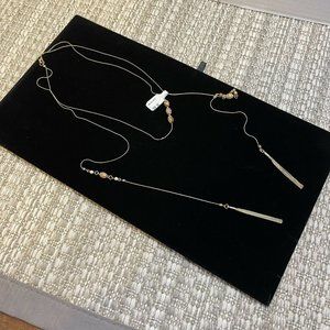 High Quality Fashion necklace long‎ dainty goldtone statement piece